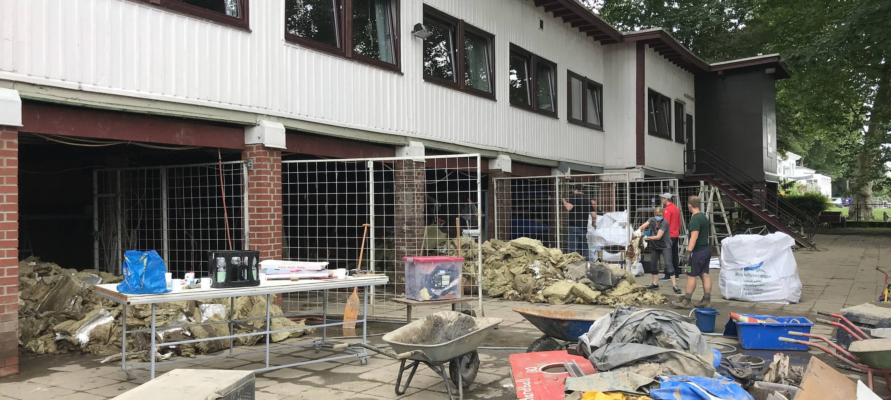 Hochwasser in Essen trifft Sportvereine hart