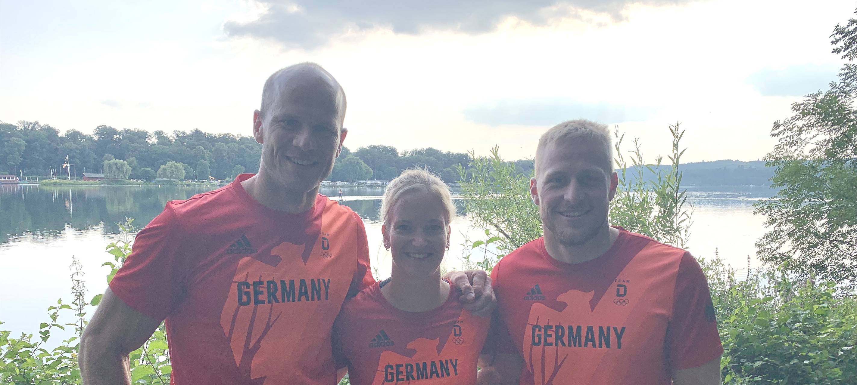 Max Hoff, Caroline Arft, Max Rendschmidt, Kanu, Olympia