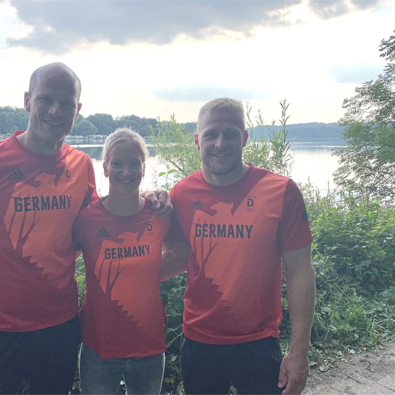 Max Hoff, Caroline Arft, Max Rendschmidt, Kanu, Olympia