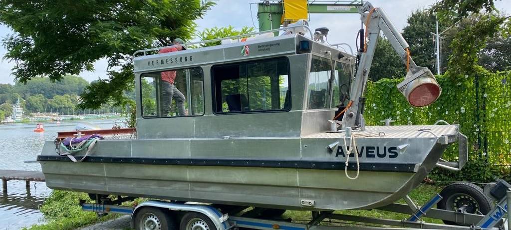Hochwasser in Essen: Weisse Flotte fährt wieder auf dem Baldeneysee