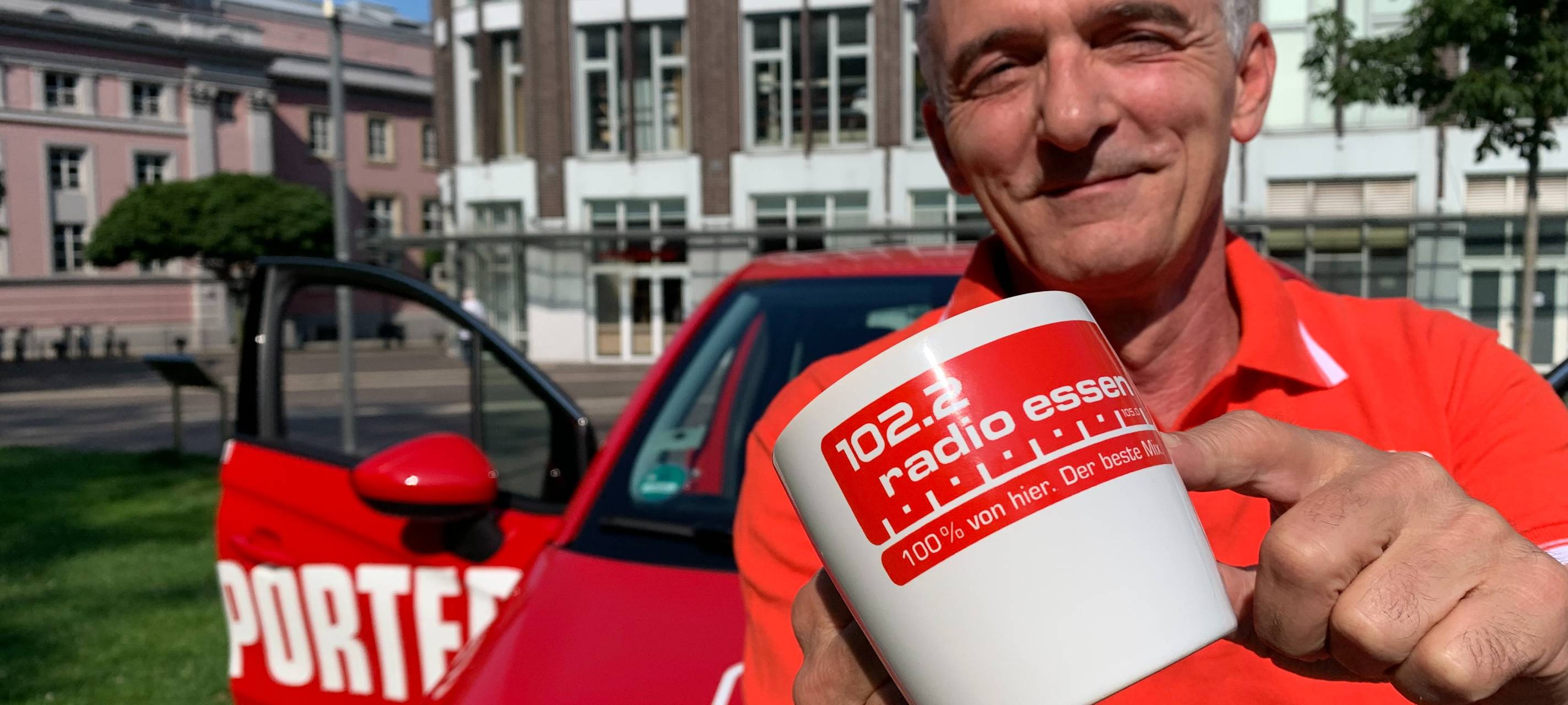 Das Radio Essen Tauschgeschäft - Von der Tasse ins Auto