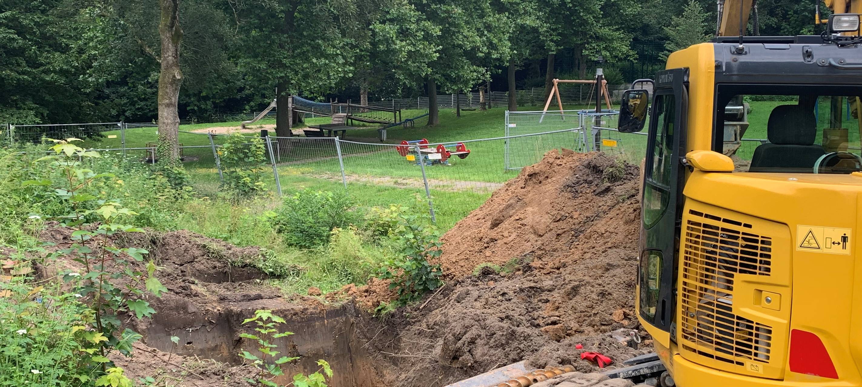 Bombenfund in Essen-Huttrop