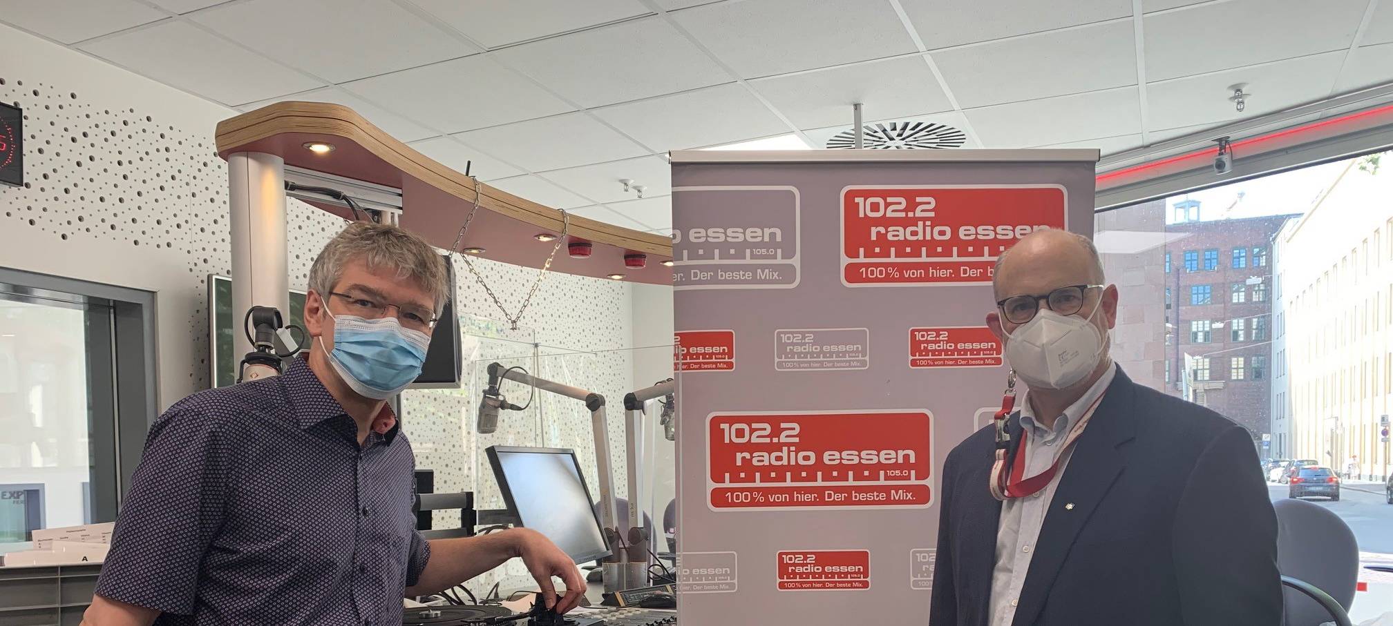 Bundestagswahl in Essen: Direktkandidat Rüdiger König von der FDP im Politiker-Praktikum