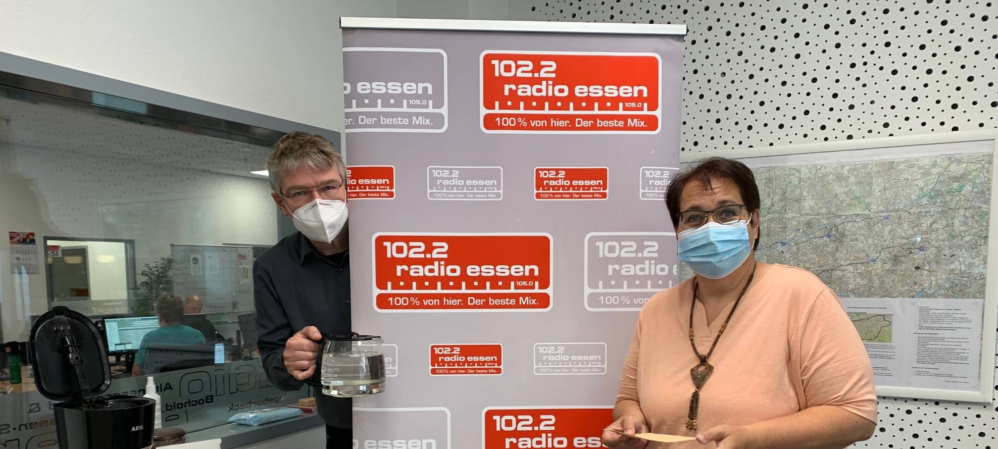 Bundestagswahl in Essen: Direktkandidatin Christine Müller-Hechfellner von den Grünen im Politiker-Praktikum