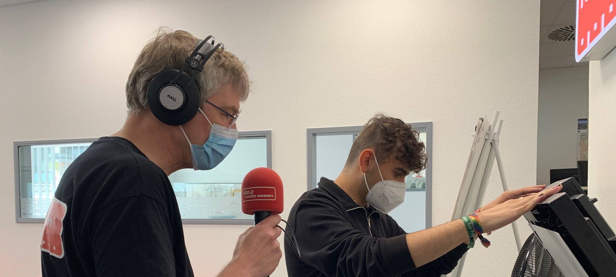 Bundestagswahl in Essen: Direktkandidat Eliseo Maugeri von der Linken im Politiker-Praktikum