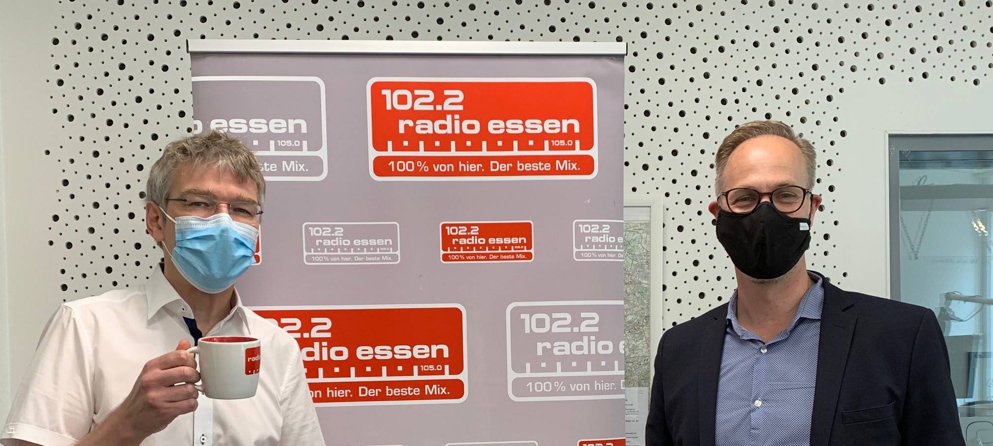 Bundestagswahl in Essen: Direktkandidat Sebastian Fiedler von der SPD im Politiker-Praktikum