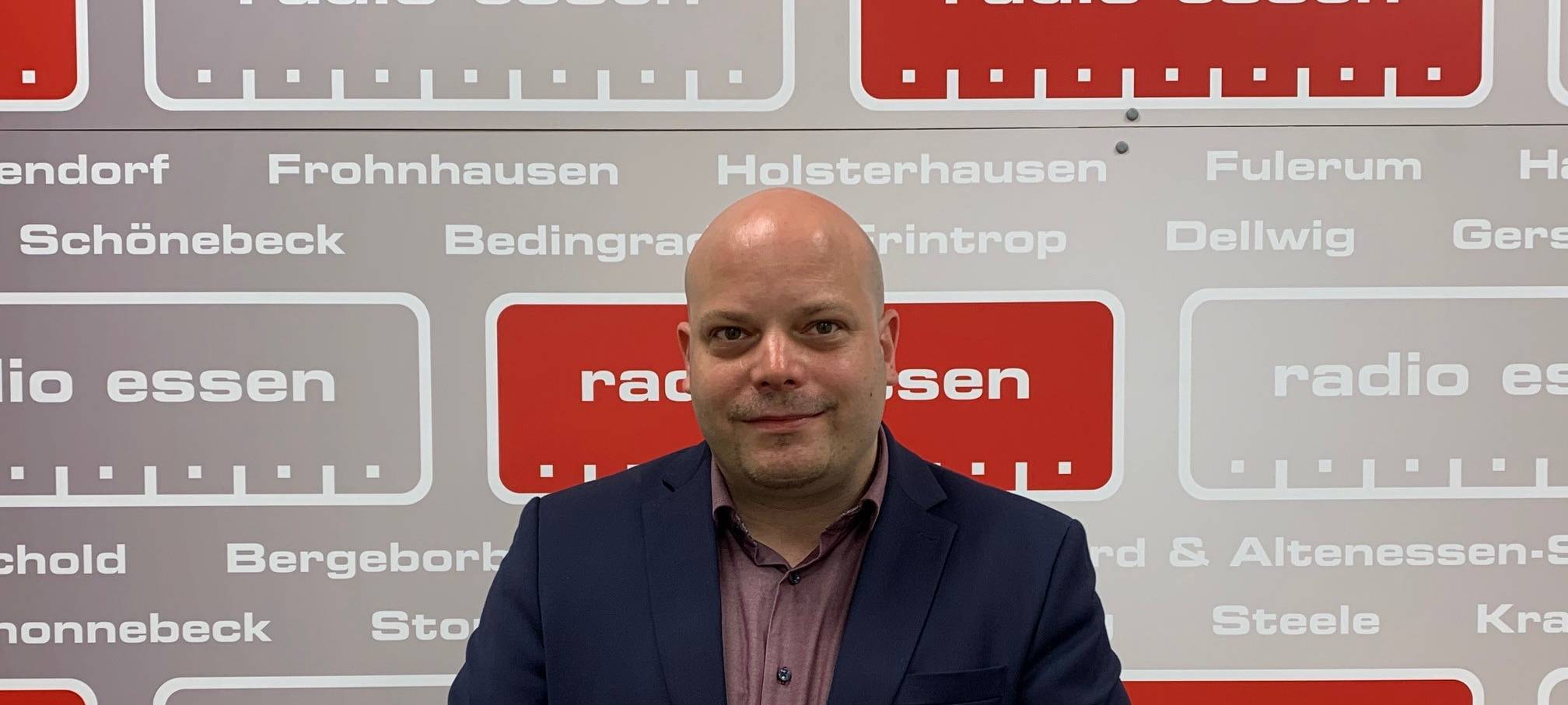 Bundestagswahl in Essen: Direktkandidat Martin Hollinger von der FDP im Politiker-Praktikum