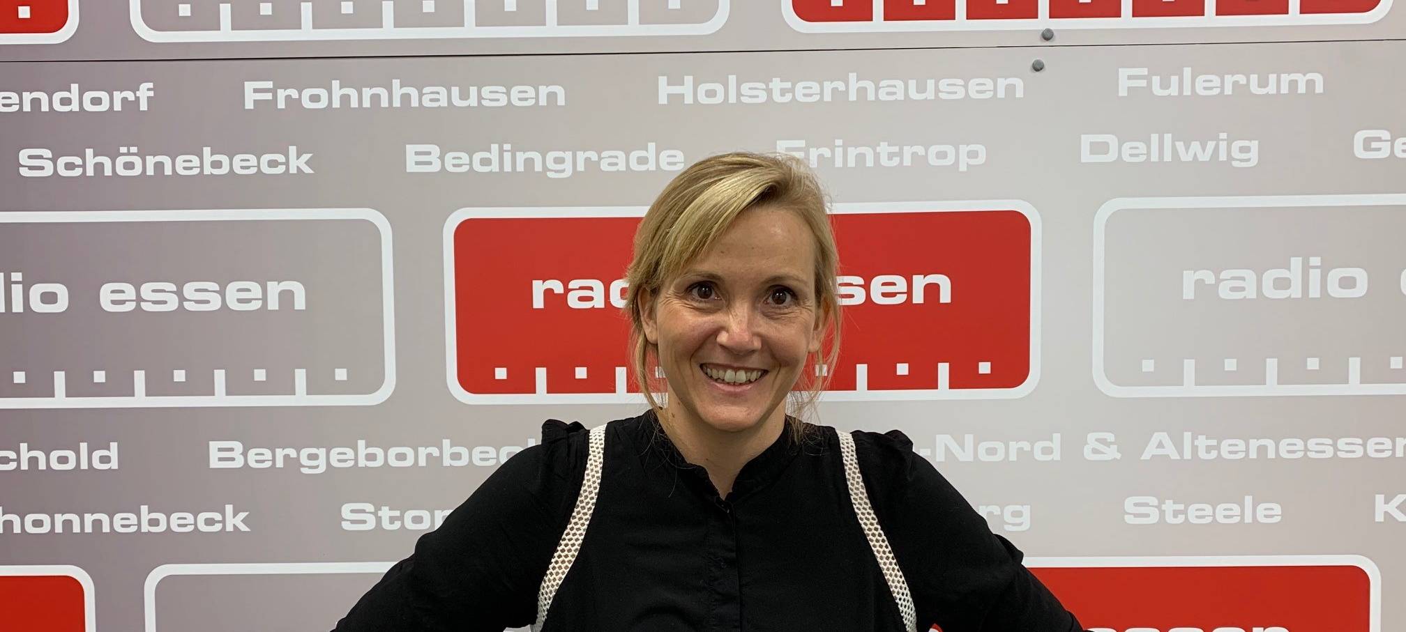 Bundestagswahl in Essen: Direktkandidatin Franziska Krumwiede-Steiner von den Grünen im Politiker-Praktikum