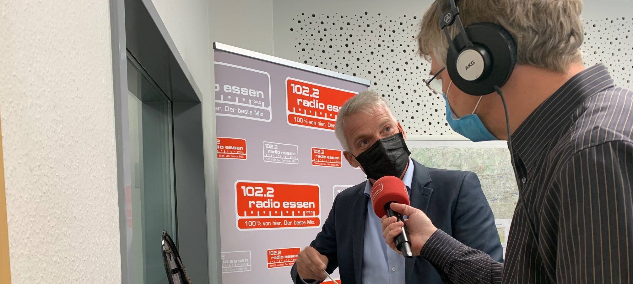 Bundestagswahl in Essen: Direktkandidat Gereon Wolters von der SPD im Politiker-Praktikum