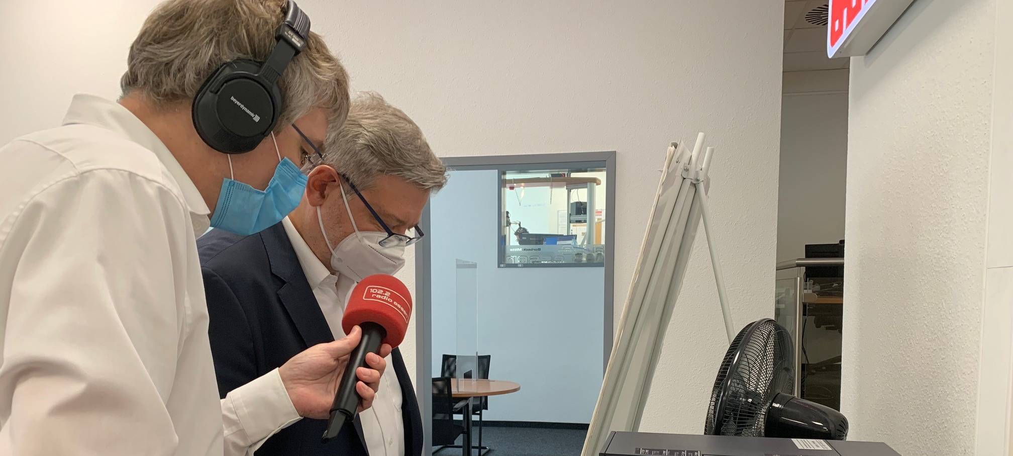 Bundestagswahl in Essen: Direktkandidat Dirk Heidenblut von der SPD im Politiker-Praktikum