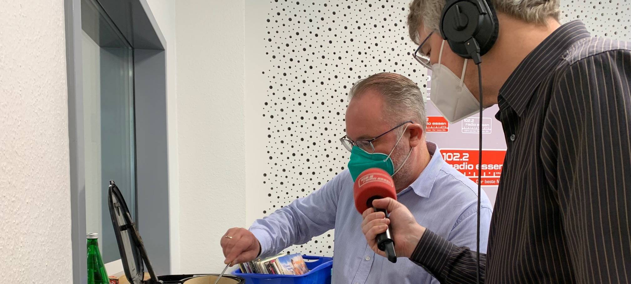 Bundestagswahl in Essen: Direktkandidat Joachim vom Berg von der FDP im Politiker-Praktikum