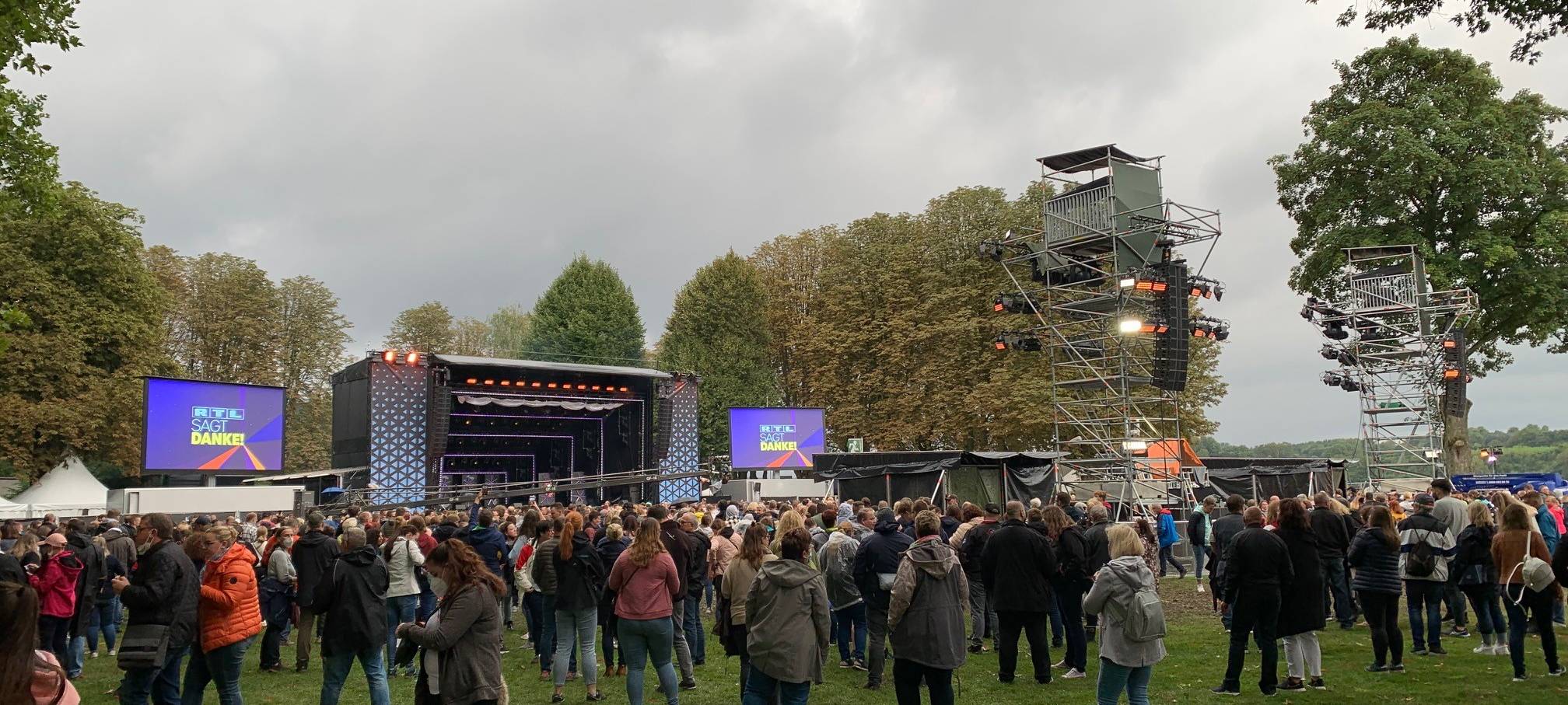 Essen: RTL-Großevent vor knapp 7000 Zuschauern