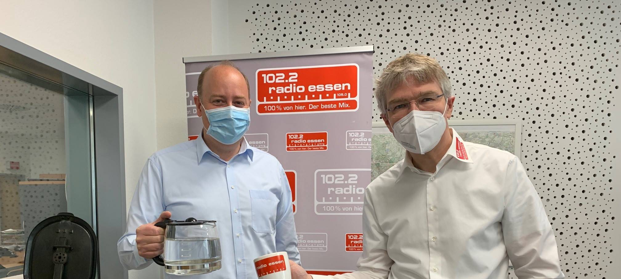 Bundestagswahl in Essen: Direktkandidat Matthias Hauer von der CDU im Politiker-Praktikum