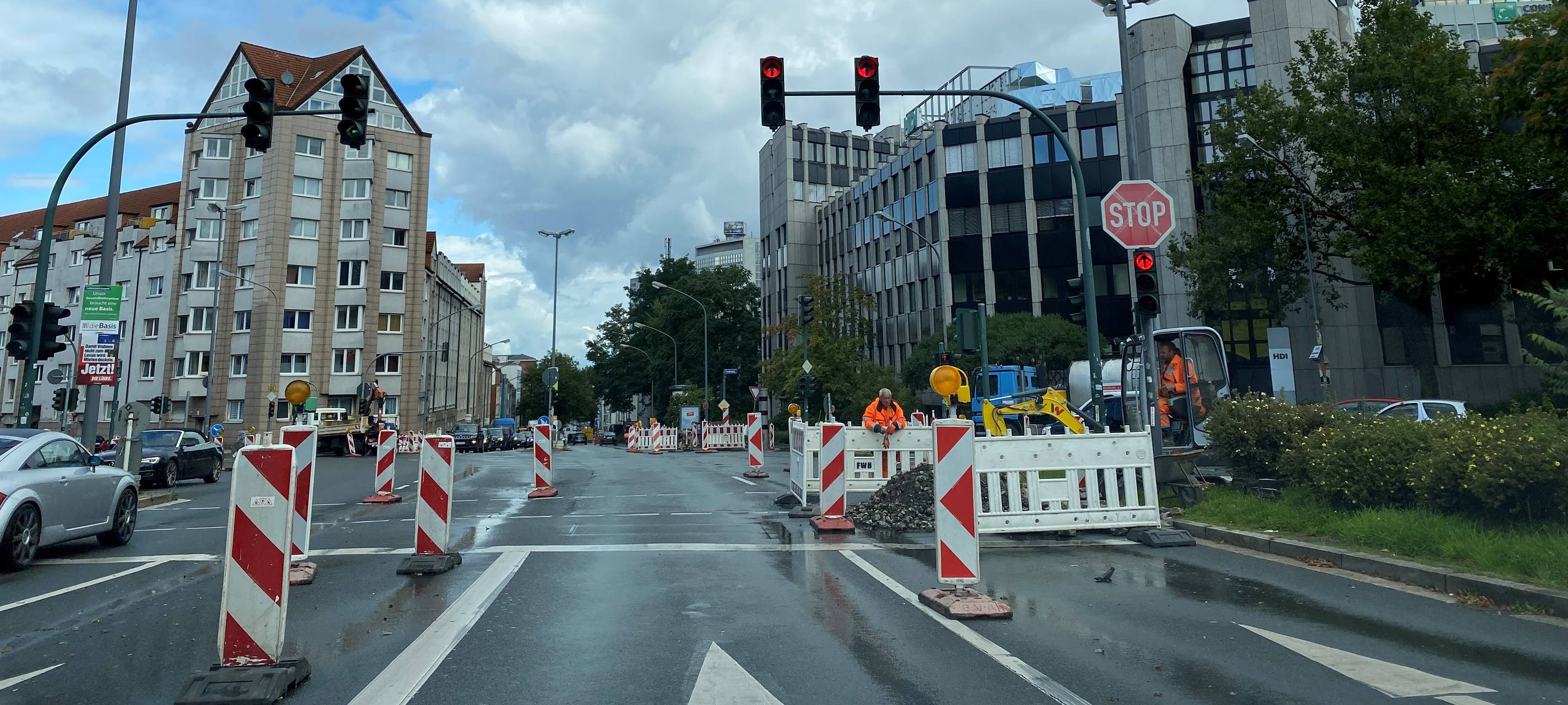 Essen: Nervige Baustelle an großer Kreuzung dauert deutlich länger - Geduld ist gefragt