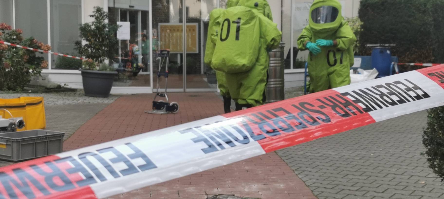 Chemieunfall in Essen sorgt für spektakulären Feuerwehreinsatz