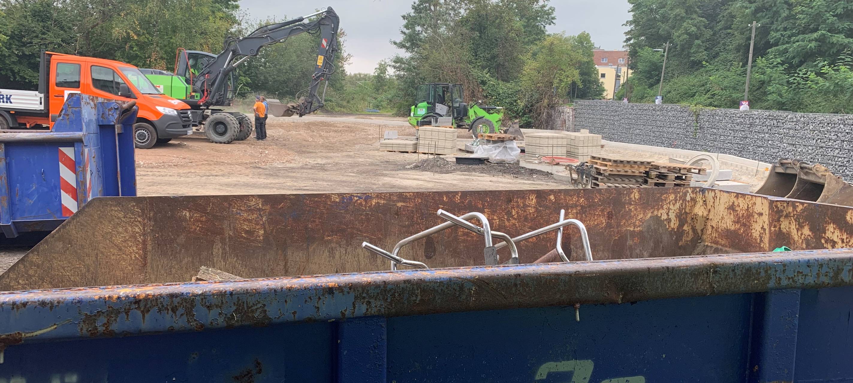 In Essen eröffnet ein neuer Recyclinghof