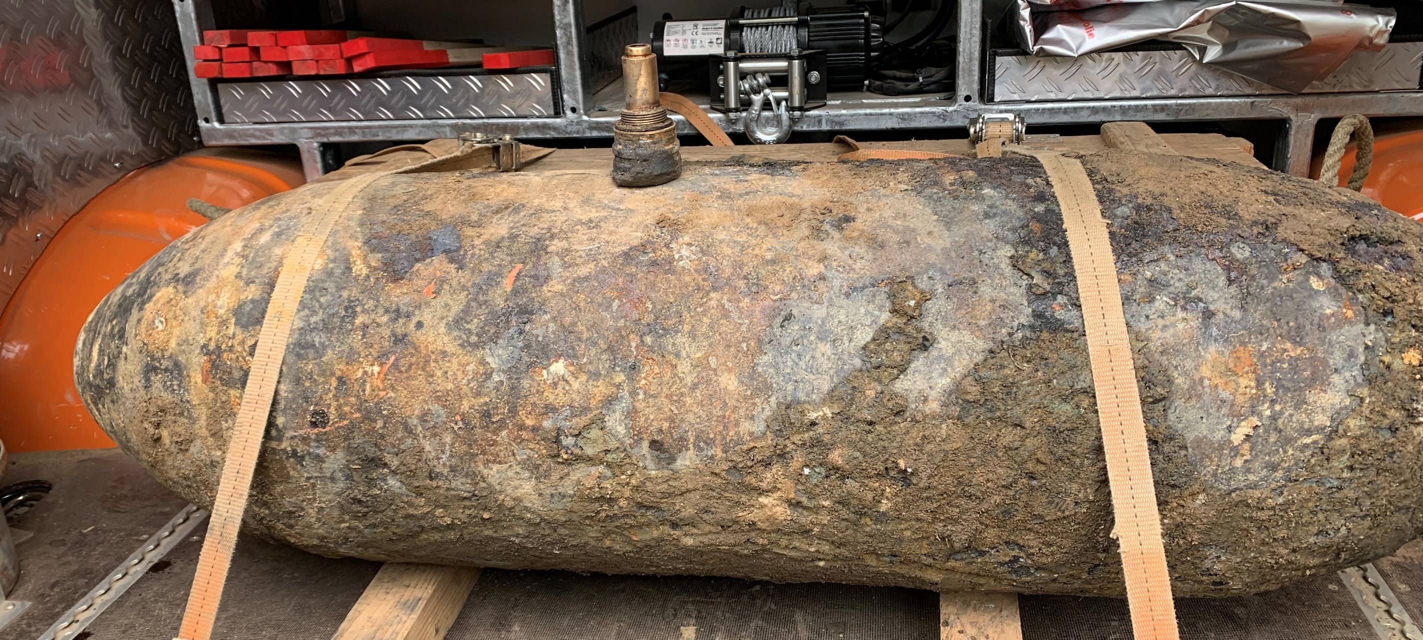 Bombe Essen Bergerhauser Straße entschärft