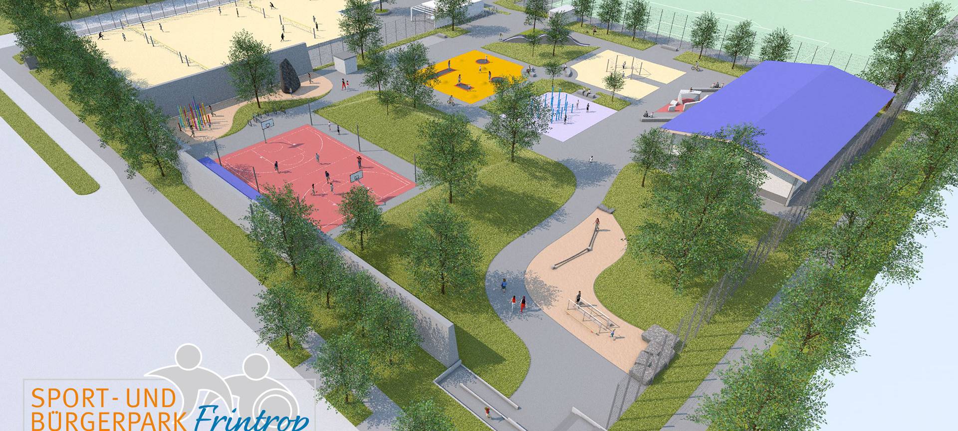 Essen: Spatenstich für neuen Bürgerpark im Norden