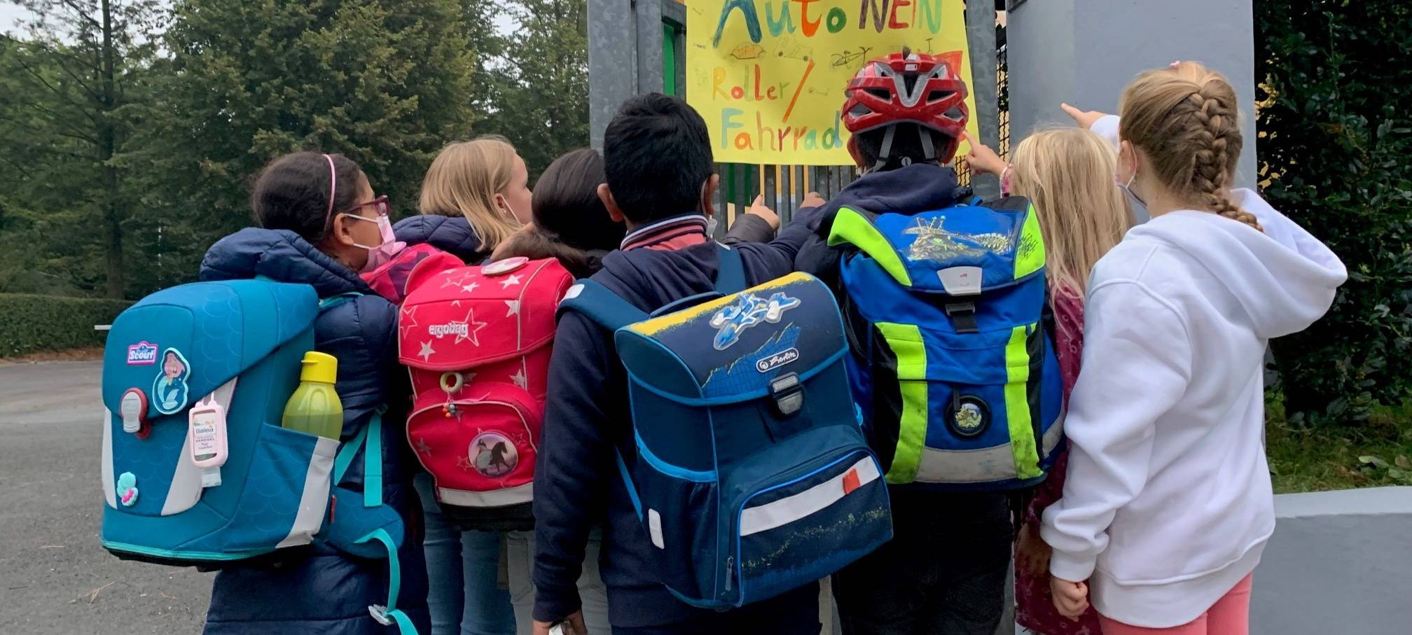 Walking Day an der Schule Am Krausen Bäumchen in Essen