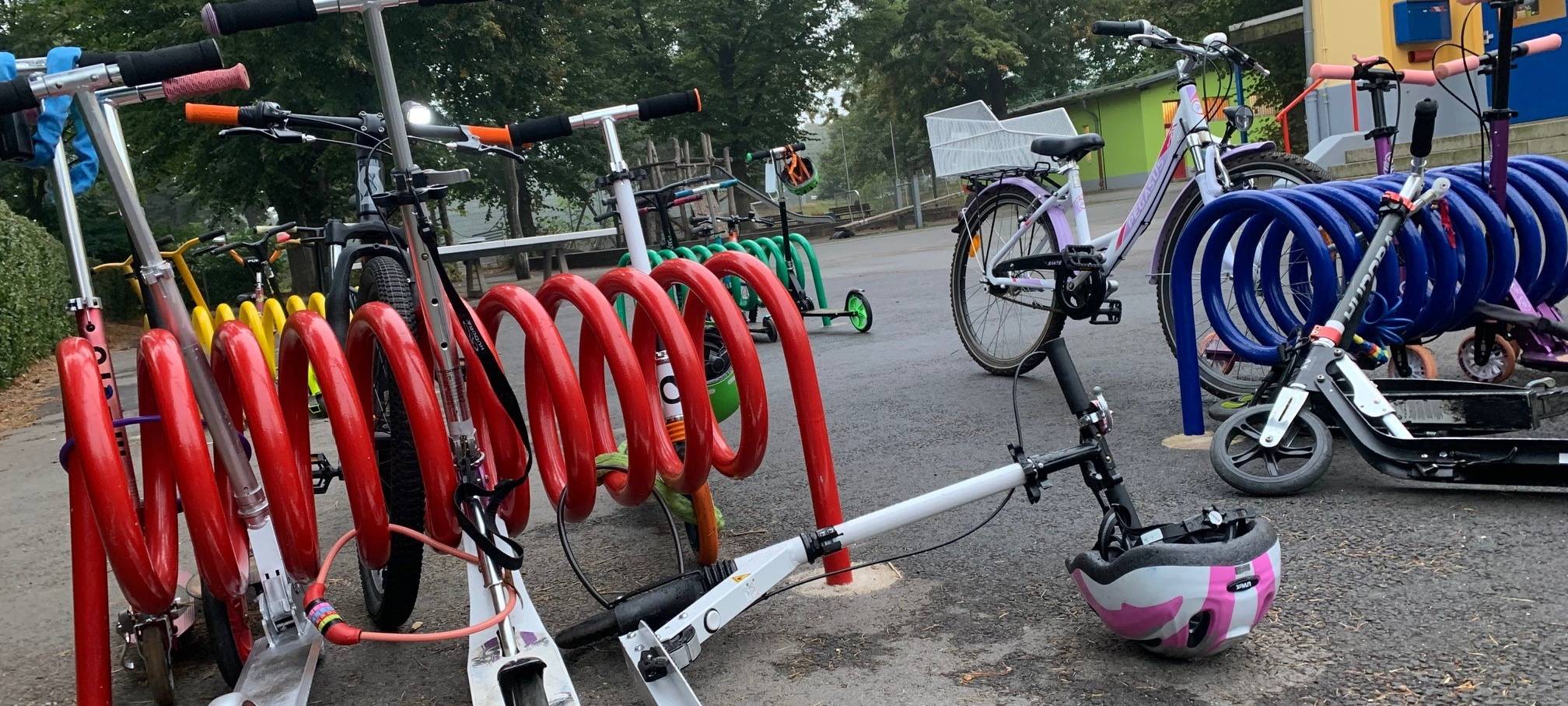 Walking Day an der Schule Am Krausen Bäumchen in Essen