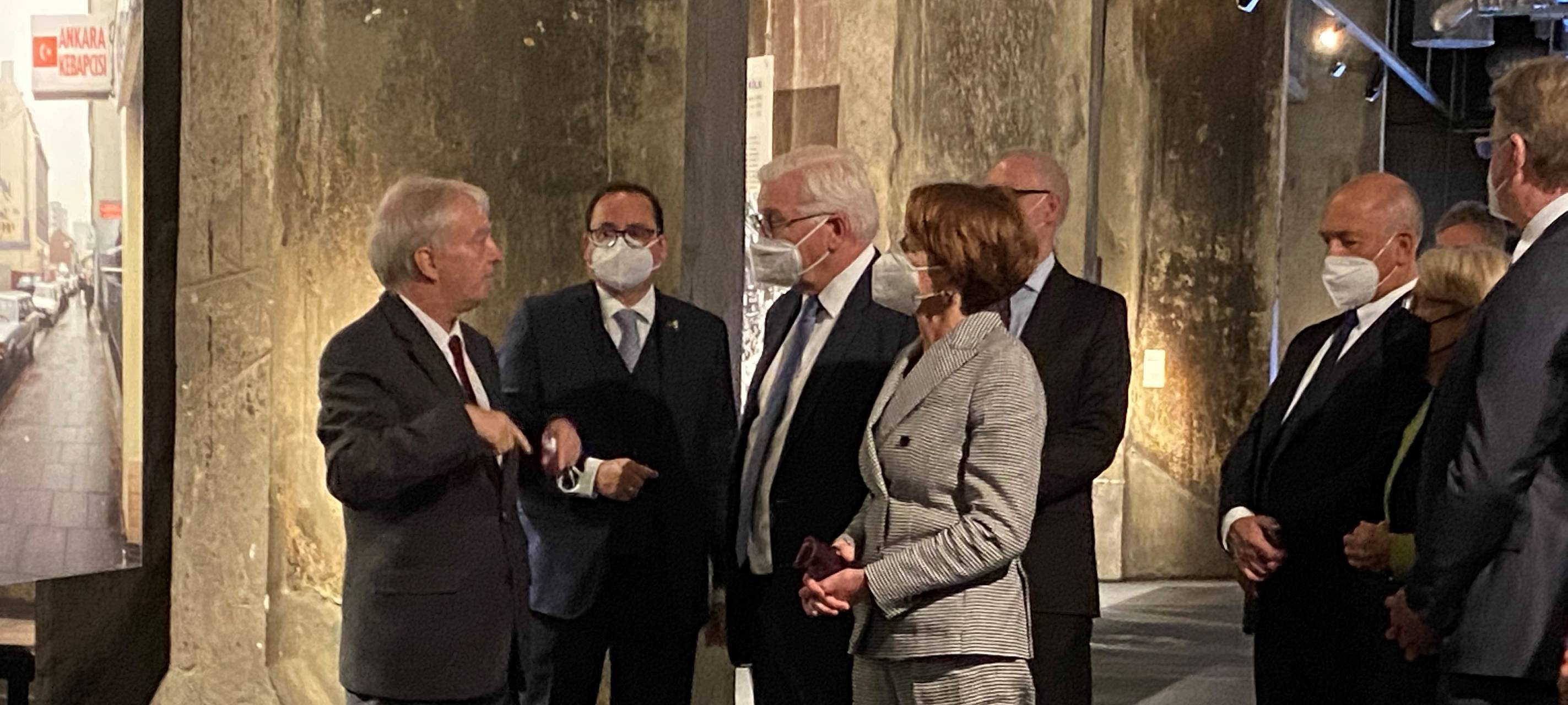 Sehr berührend - Bundespräsident in Essen beeindruckt