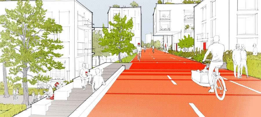 Radschnellweg in Essen: Neuer Plan für RS1