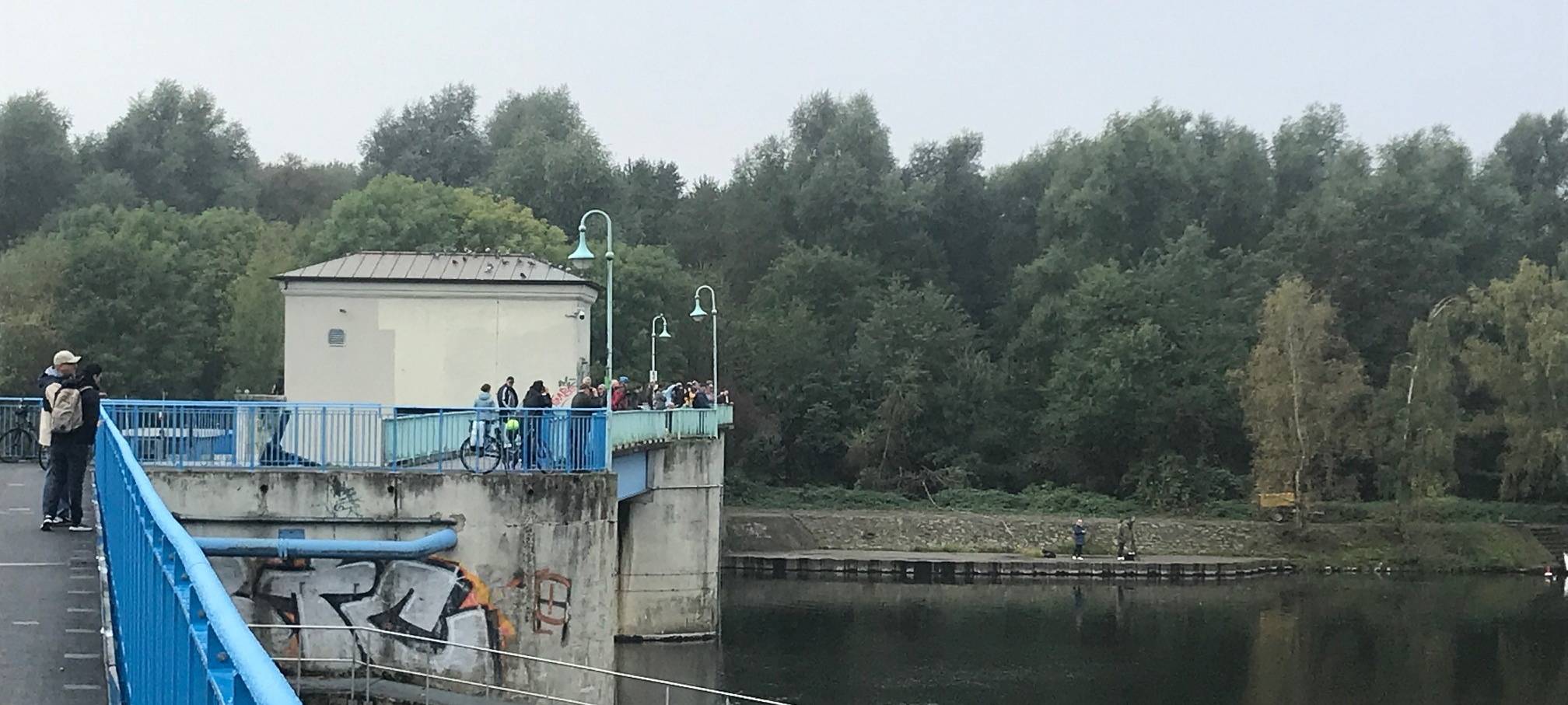 Nach Hochwasser: Moornixe aus Essen wieder über Wasser