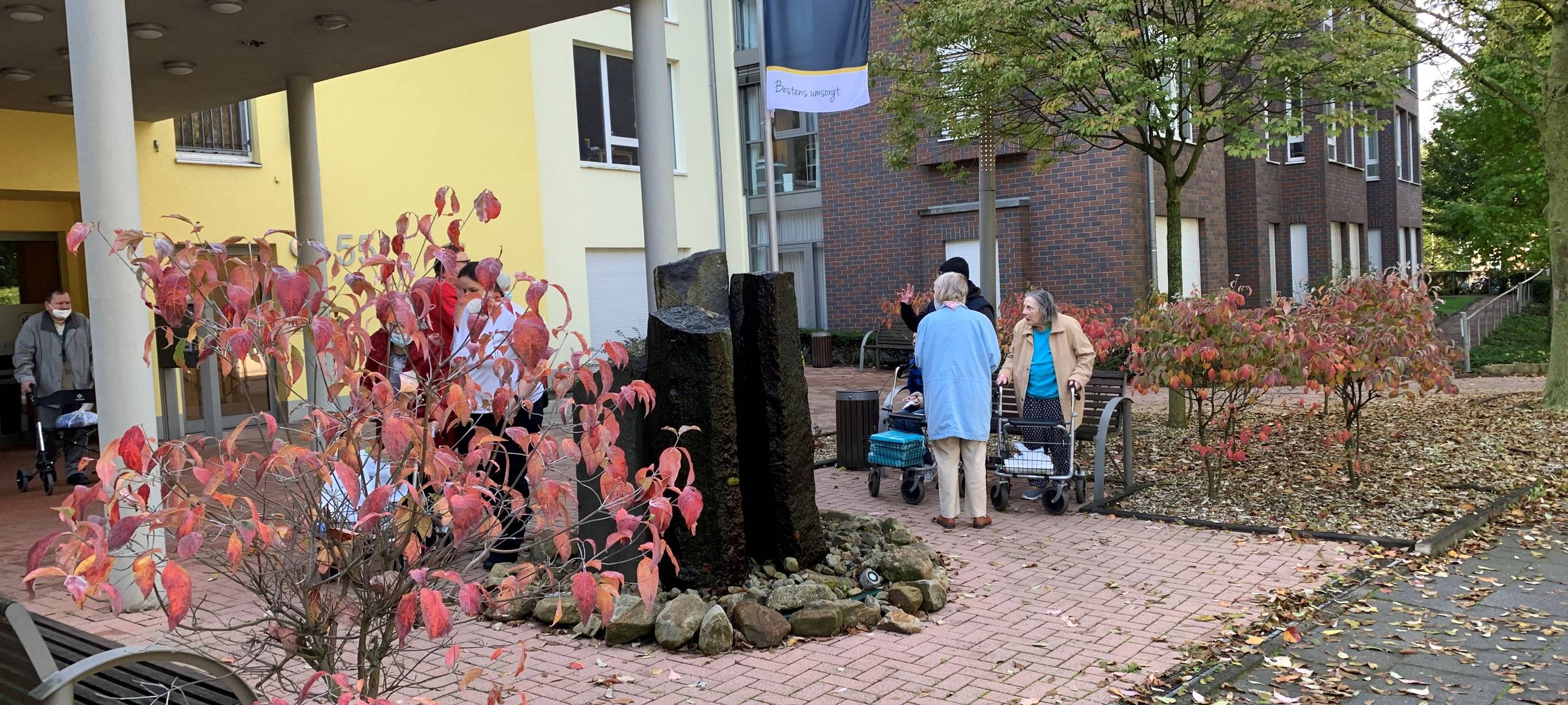 Evakuierung Ernestinenhof wegen Bombenentschärfung Essen