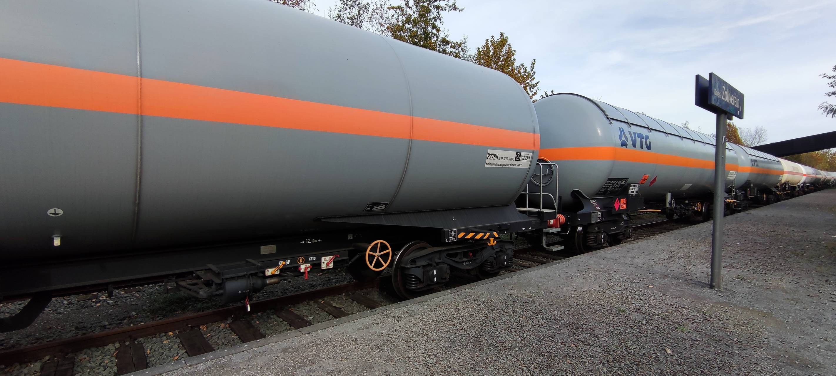 Sorge in Essen: Gefährliche Flüssiggas-Waggons auf Zollverein?