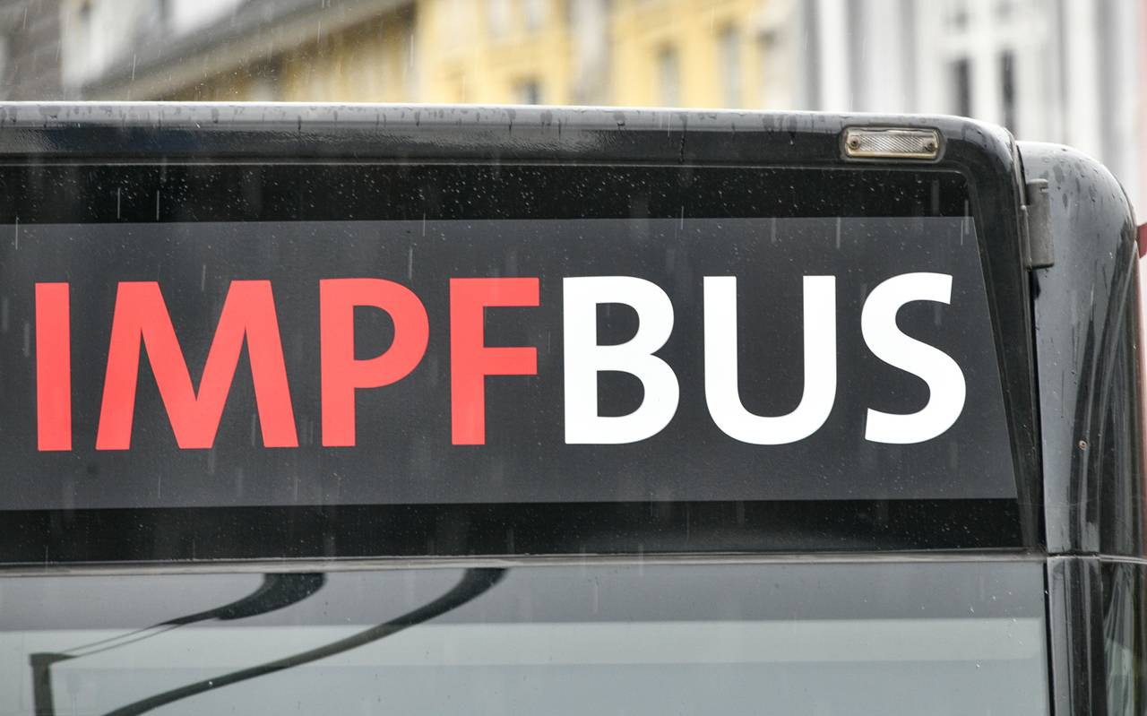 Logo Impfbus in Bottrop