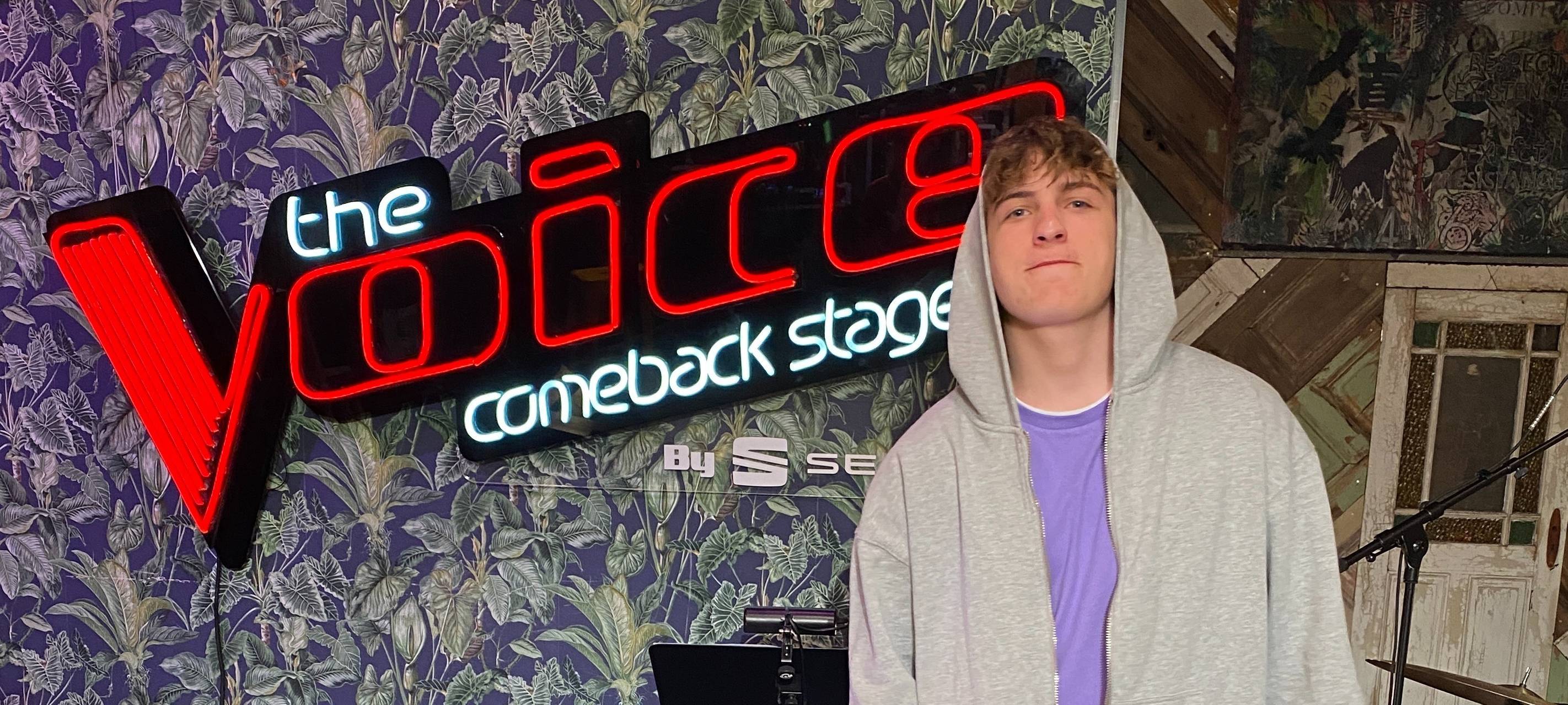 Der 16-jährige Mathis Kloss aus Essen-Frintrop tritt bei The Voice of Germany an.