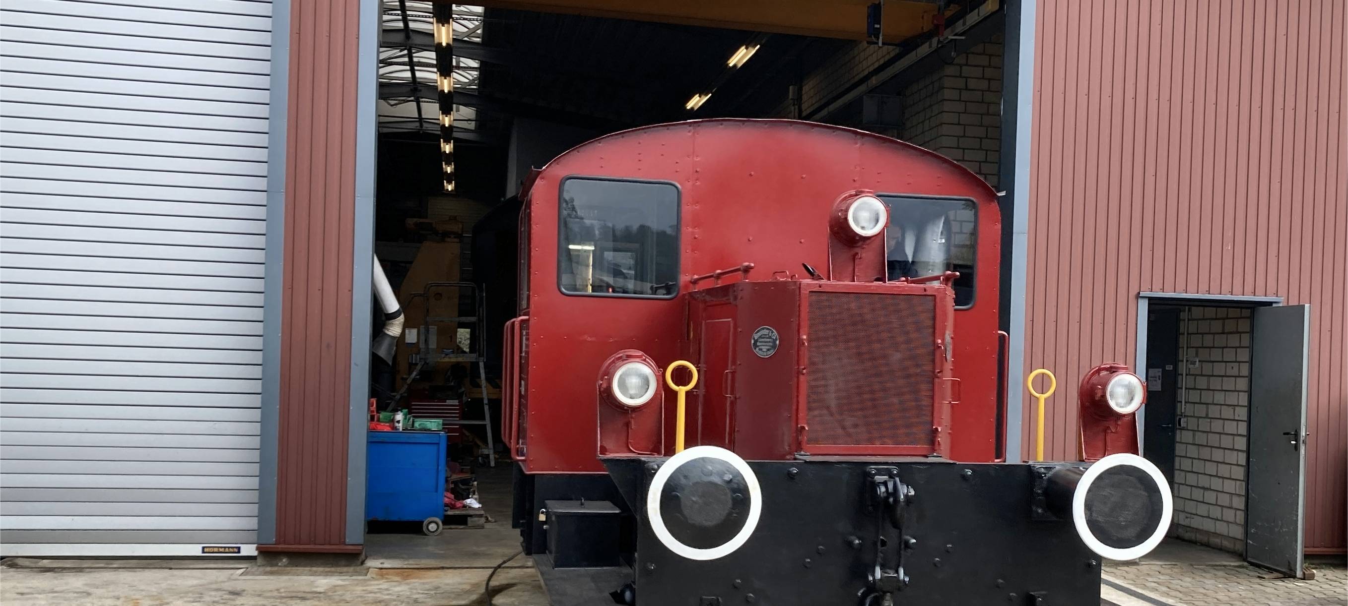 Essen: Erste Lok der Hespertalbahn mit viel Liebe restauriert