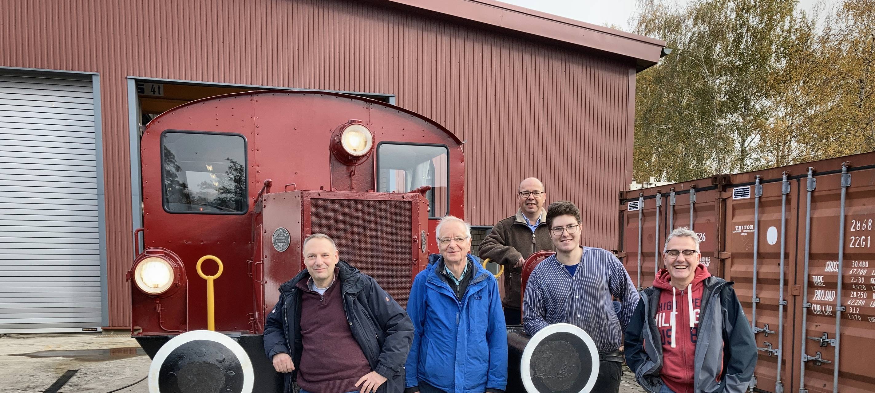 Essen: Erste Lok der Hespertalbahn mit viel Liebe restauriert