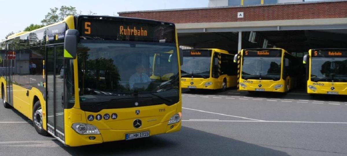 Ruhrbahn Betriebshof in Essen