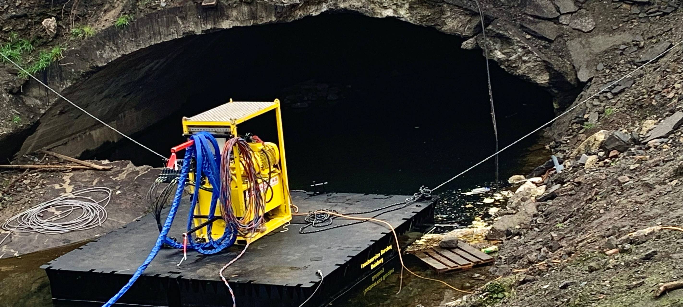 Essen: Hochwasser-Krater wird repariert
