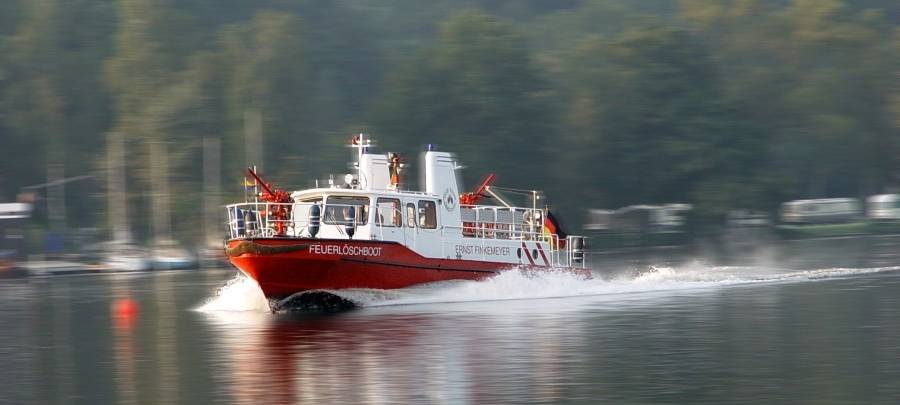 Feuerwehr Essen bekommt neues Löschboot