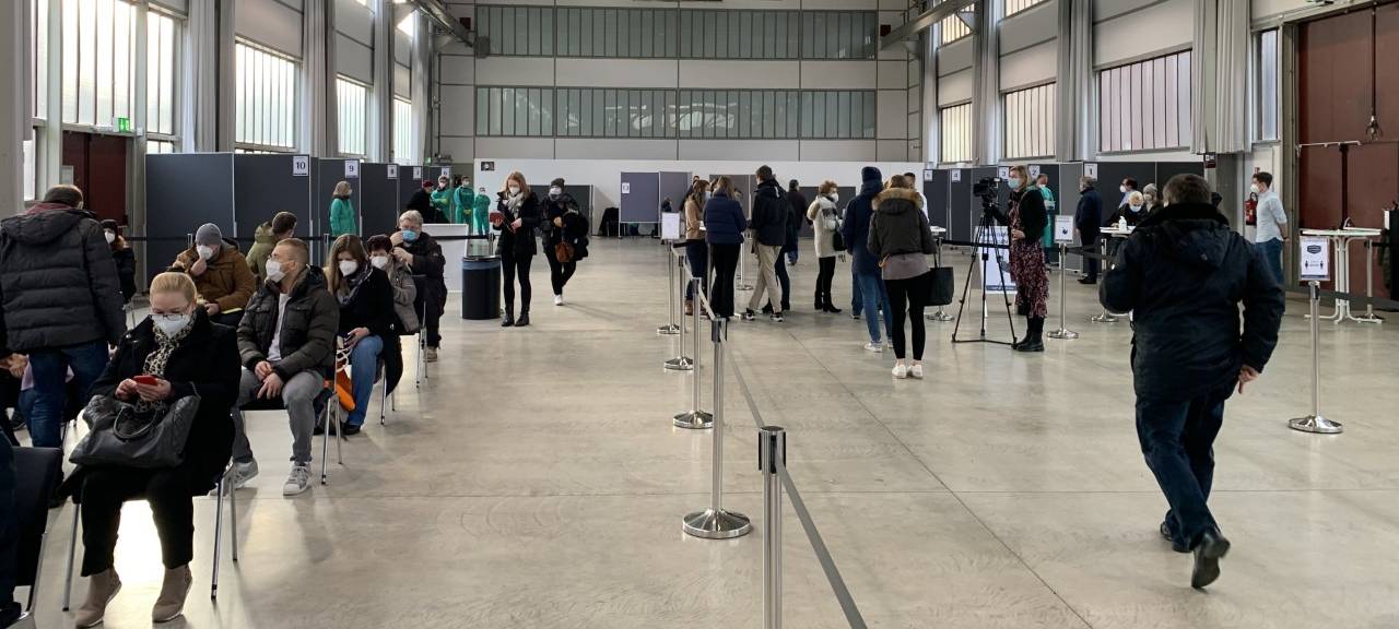 Corona in Essen: Impf-Aktion auf Zollverein sehr erfolgreich