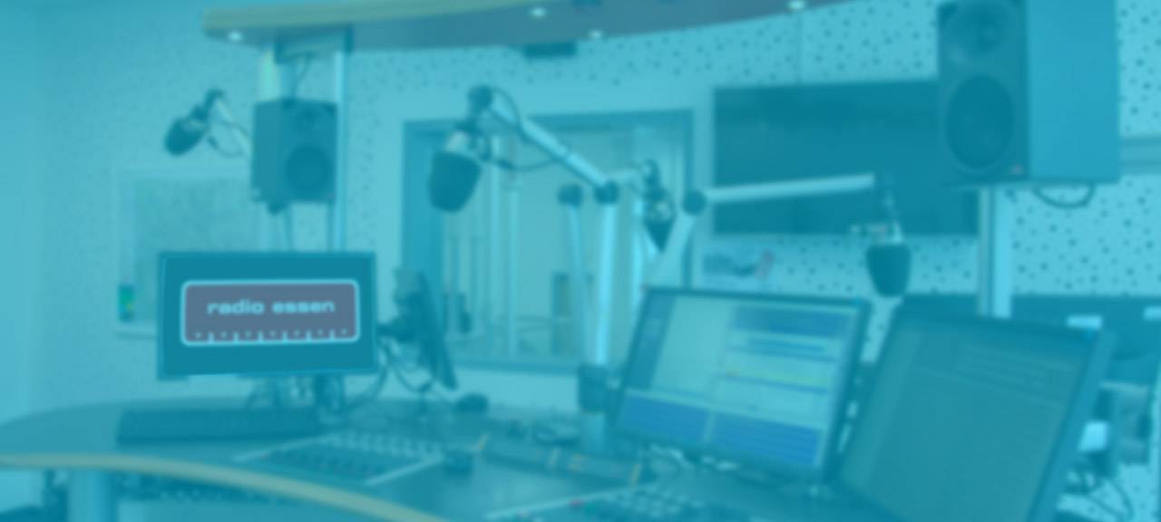 Das Sendestudio von Radio Essen