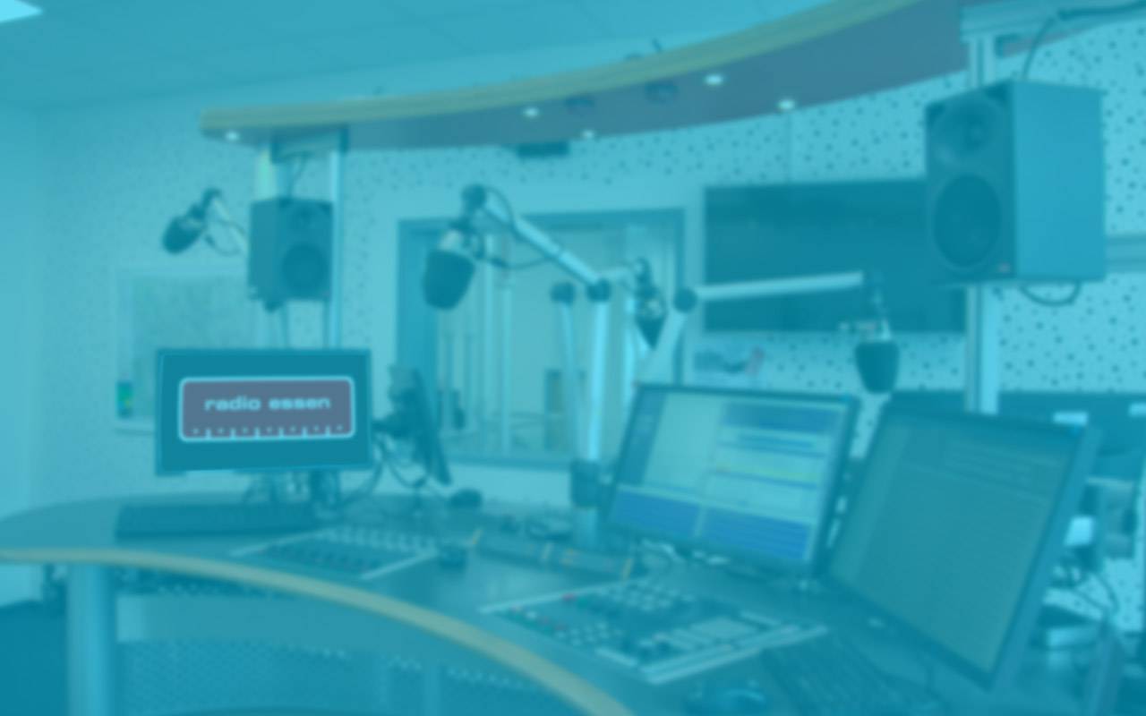 Das Sendestudio von Radio Essen