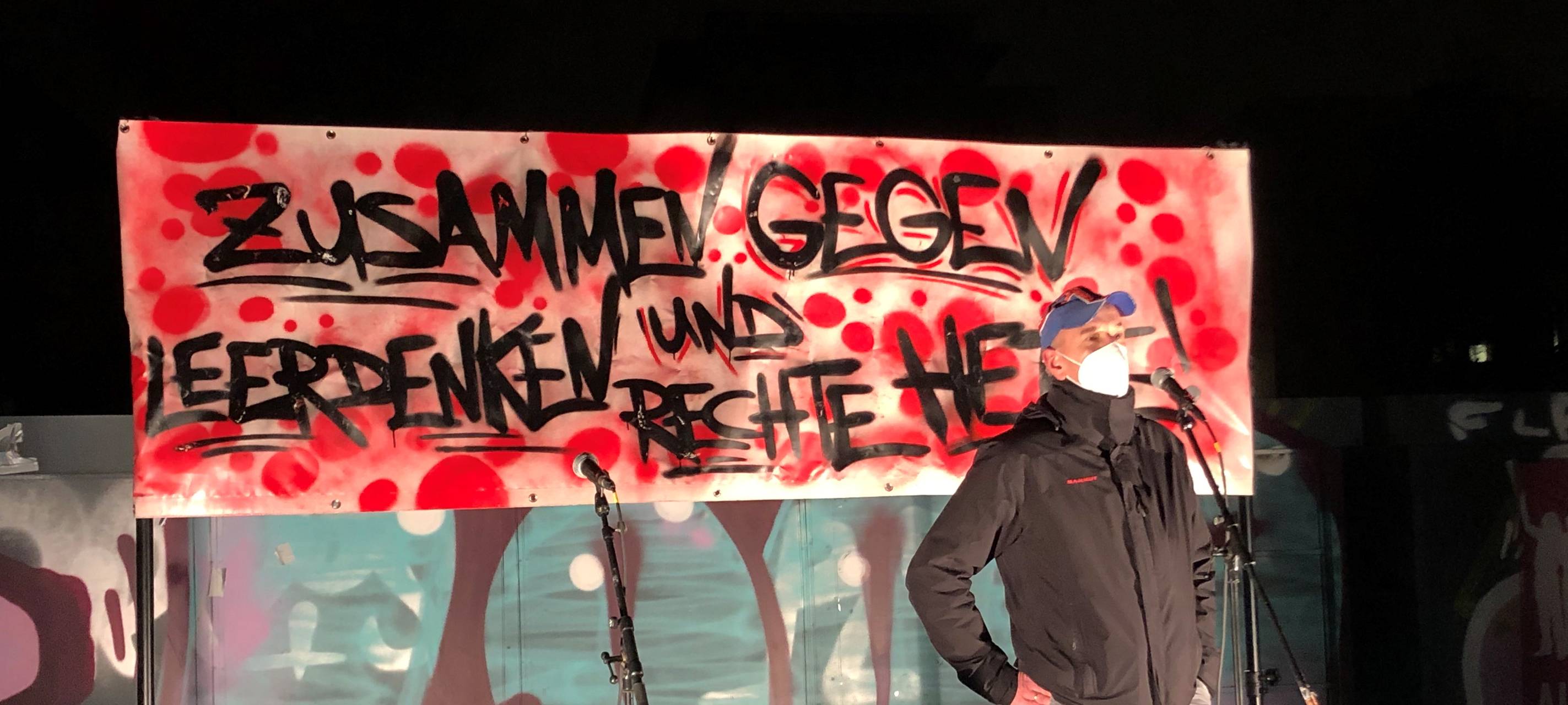 Essen: Demo gegen Corona-Leugner