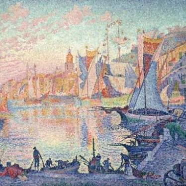 Paul Signac Le port de Saint-Tropez, 1901/2 Der Hafen von Saint-Tropez