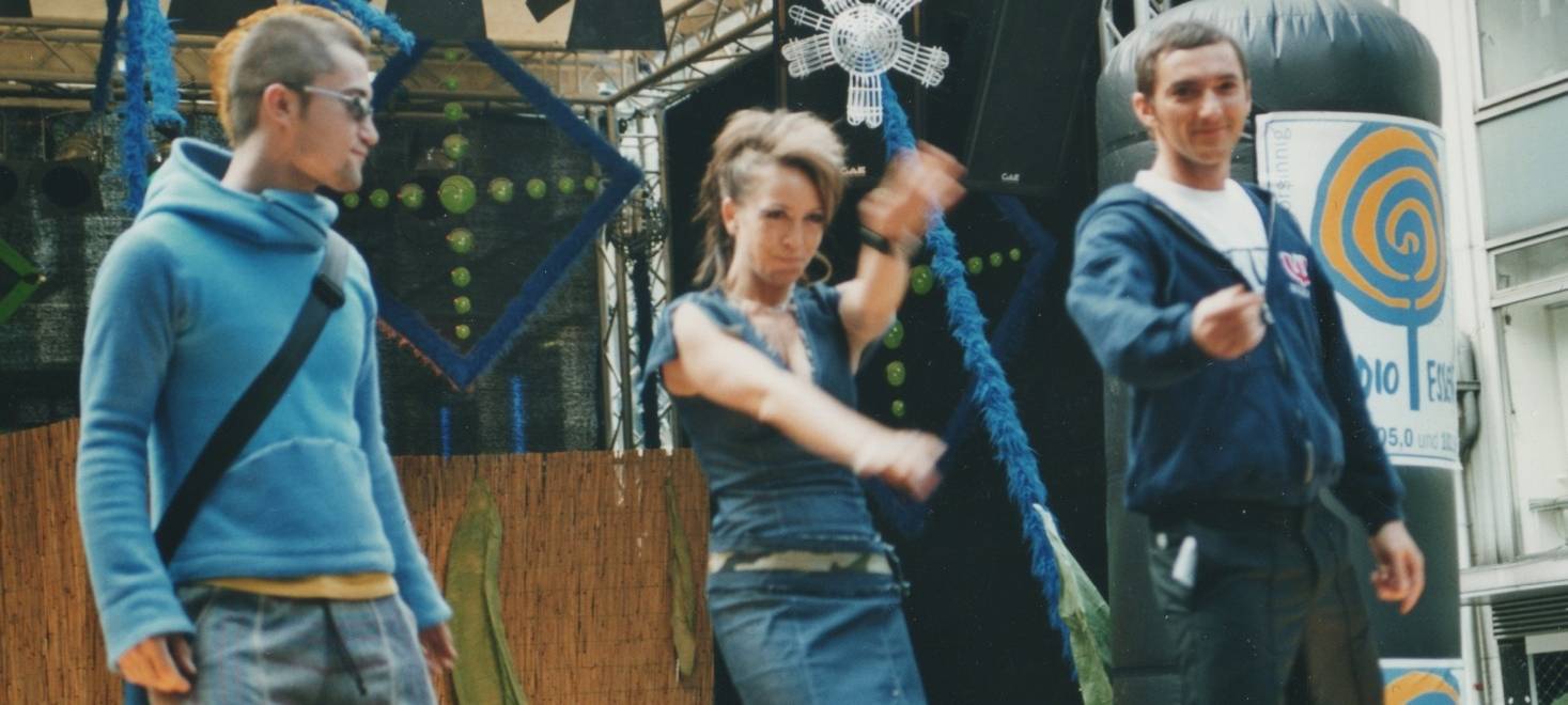 Radio Essen-Modenschau bei Essen Original 2002