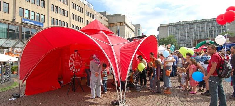 Familientag in der City Essen 2009 mit Radio Essen