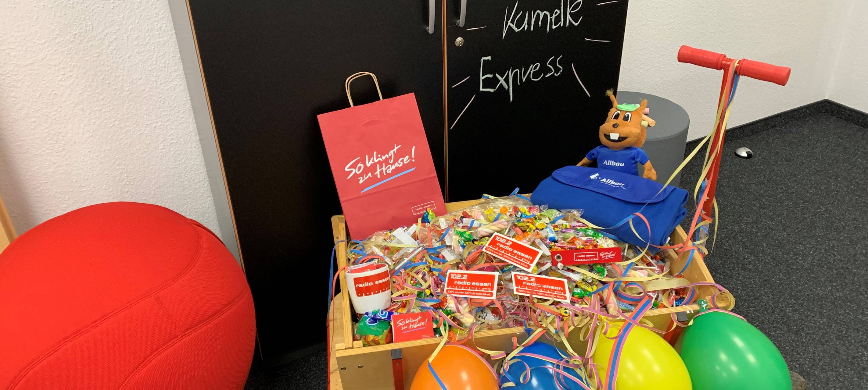 Der Radio Essen - Kamelle-Express: Wir bringen Karneval zu Euch nach Hause!