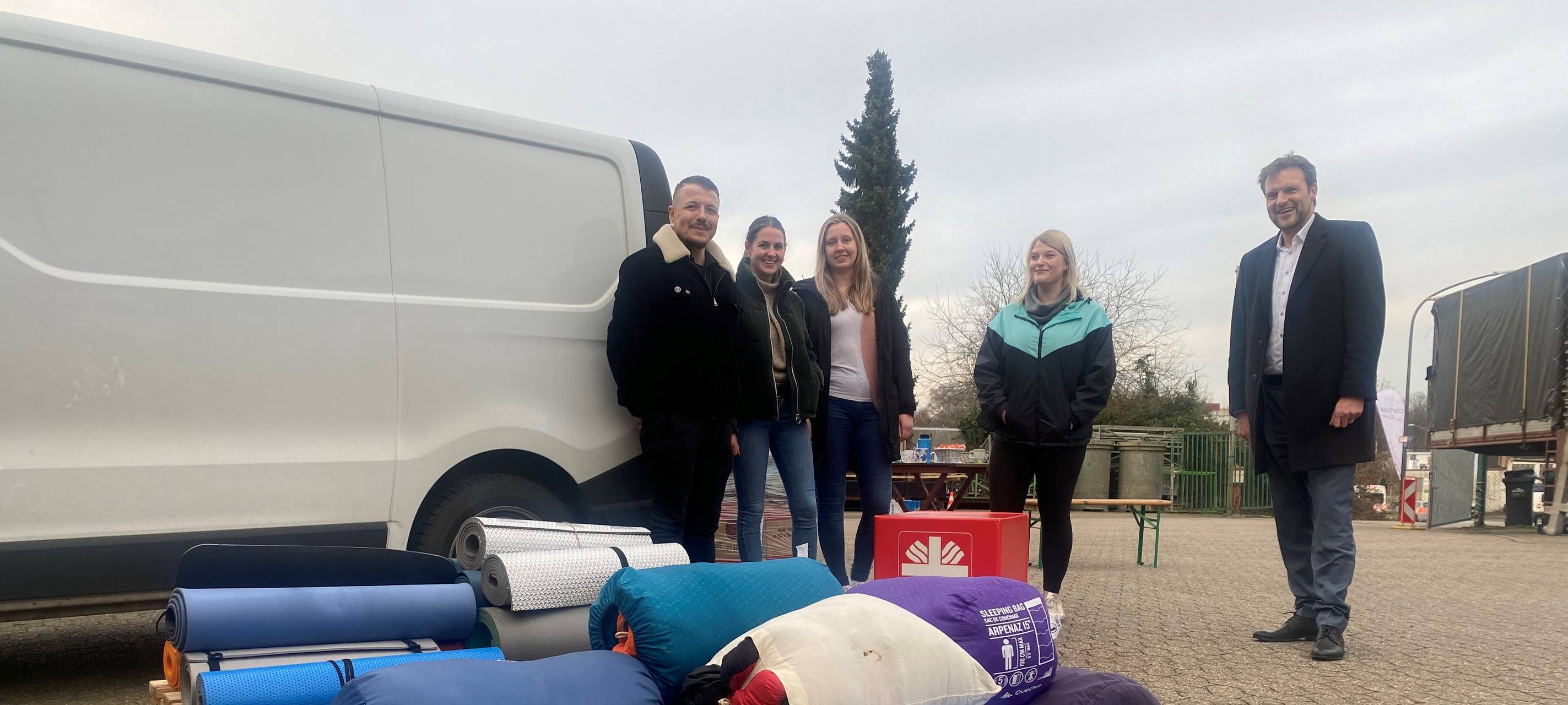 Caritas Essen sammelt Hilfsgüter für Flüchtlinge durch Ukraine-Krieg