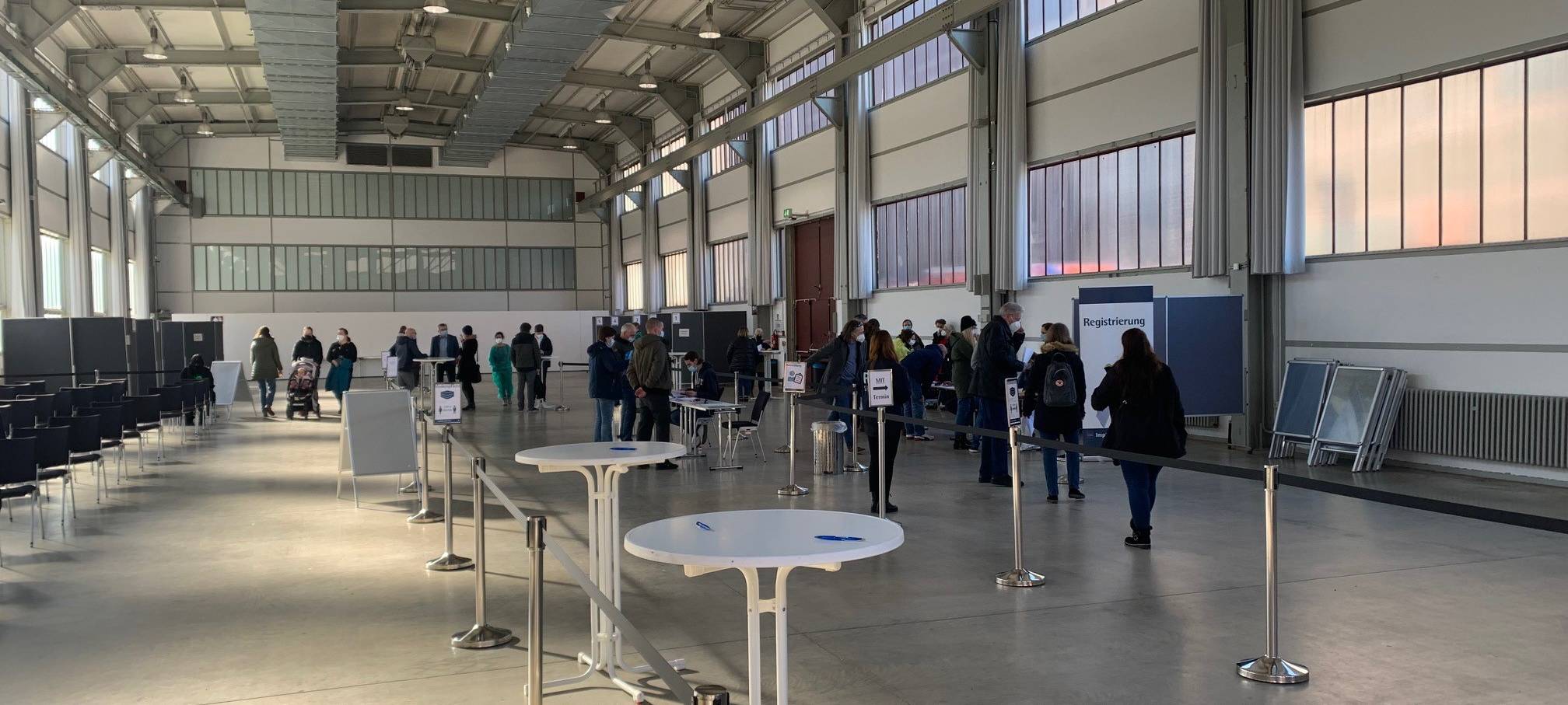 Essen: Erste große Novavax-Impfaktion