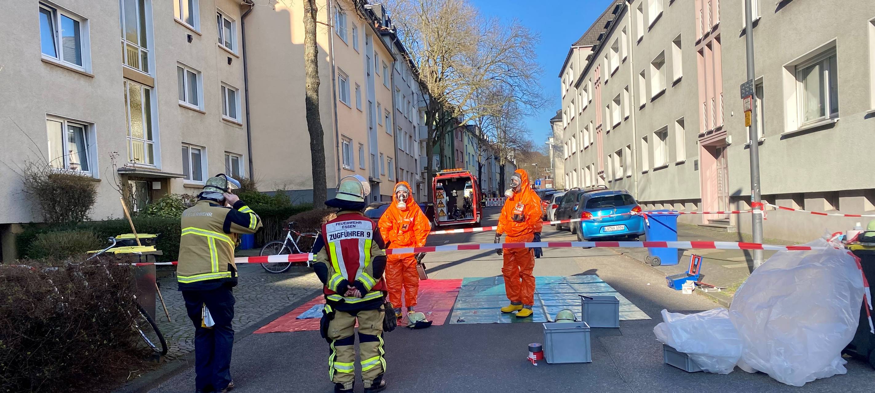 Polizei Essen: Mutmaßlich radioaktives Material gefunden