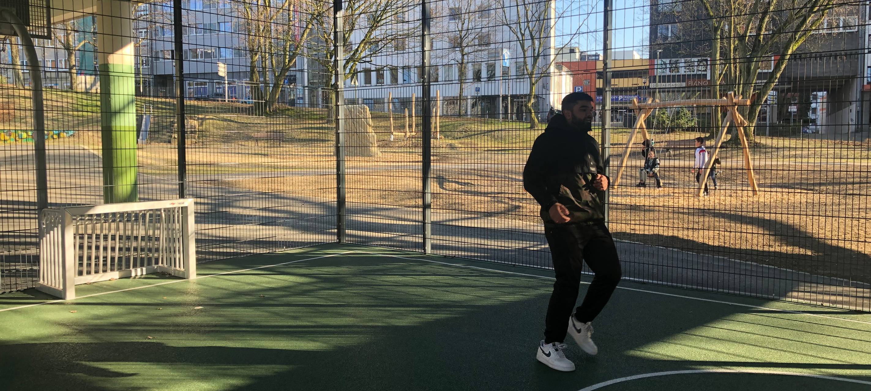 Waldthausenpark im Stadtkern von Essen