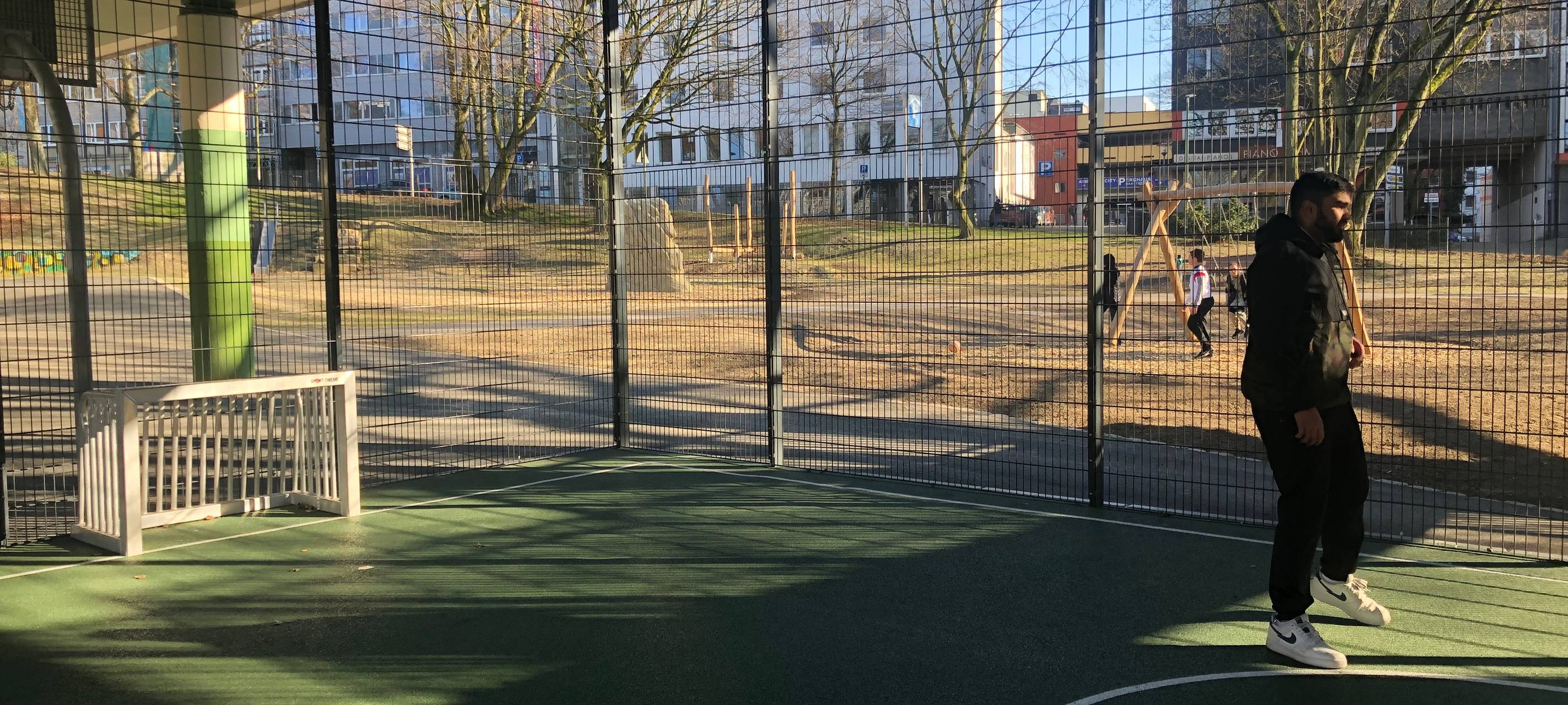 Waldthausenpark im Stadtkern von Essen