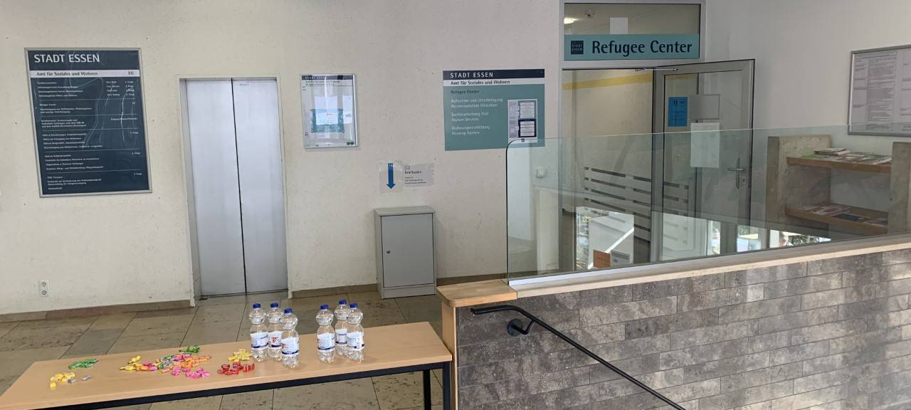 Essen: Gut 600 Ukraine-Flüchtlinge angekommen